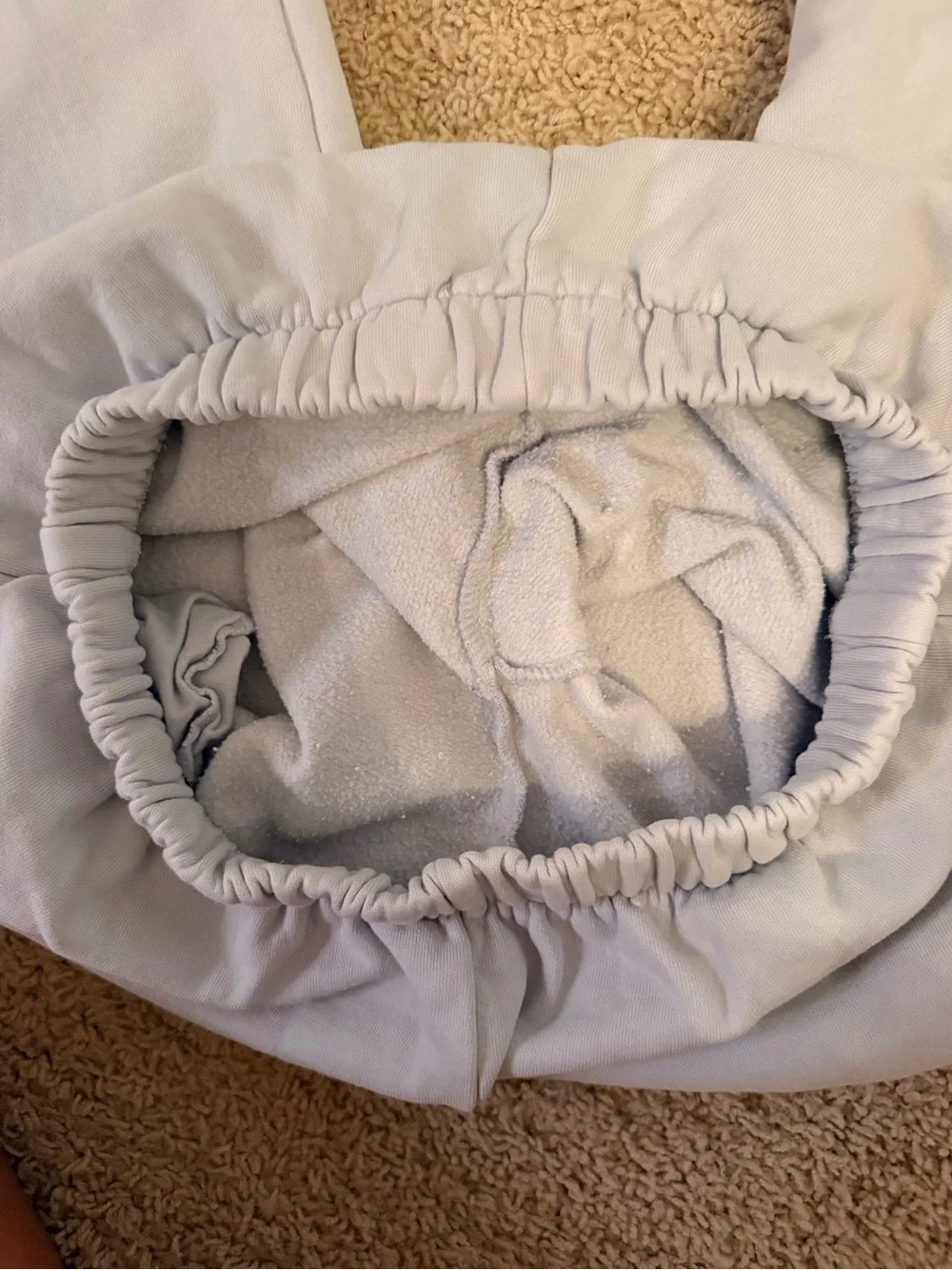 Brandy Melville light blue sweatpants